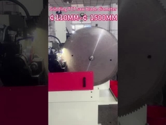 LDX-028 ((A) กว้างของใบเลื่อย 400-1500MM เต็ม CNC TCT เลื่อยใบเลื่อยหัวบดคู่ด้านมุมบด