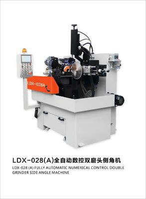 อัตโนมัติเต็ม CNC Double หัวบดด้านมุม Gear เห็นใบบดบดเครื่อง LDX-028A
