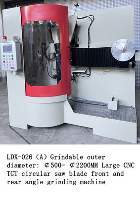 300-1800MM เครื่องบดมุมหน้าและหลังขนาดใหญ่ CNC