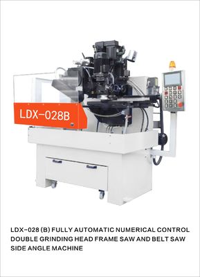 เครื่องบดเกียร์มุมด้านเต็ม CNC Carbide Saw Blade Double Grinding Head