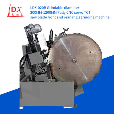 เครื่องบดมุมหน้าและหลังขนาดใหญ่ CNC TCT Saw Blade LDX-020B