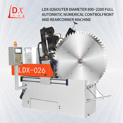 500-2200mm LDX-026 เครื่องบดเลื่อยเลื่อยวงกลมอัตโนมัติขนาดใหญ่