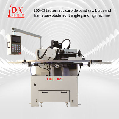 LDX-021 เครื่องบดมุมด้านหน้าของใบเลื่อยเหล็กสแตนเลส CNC ครบ