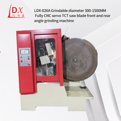 LDX-026A เครื่องบดใบเลื่อย CNC Servo TCT แบบกลม