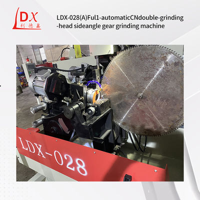 LDX-028A เครื่องฉีดเลื่อยใบเลื่อย TCT ด้านสองหัว