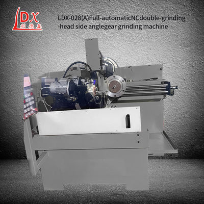 LDX-028A Full Servo CNC เครื่องตัดเลื่อยวงกลม มีใบเลื่อยสองหัวบด