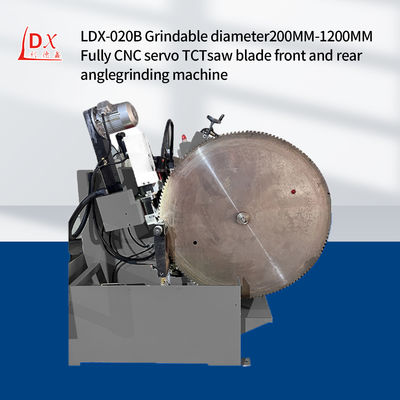 LDX-020B CNC เครื่องบดเลื่อยใบเลื่อยวงกลม เครื่องบดเลื่อยมุมหมุนอัตโนมัติ