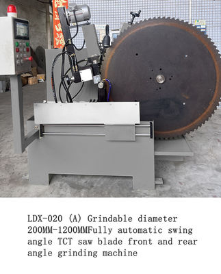LDX-020A โรงงานตรง อัตโนมัติเลื่อยใบหน้าและด้านหลังมุมเครื่อง sharpening