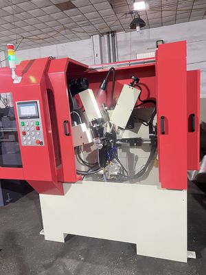 LDX-020B เซอร์โวฟู้ดเต็ม CNC วงกลมเจาะใบหน้าและด้านหลังมุมบด