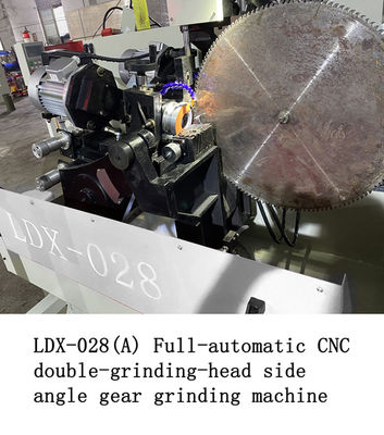 LDX-028A กวางดง CNC Servo Saw Blade หัวบดสองด้านมุมบด