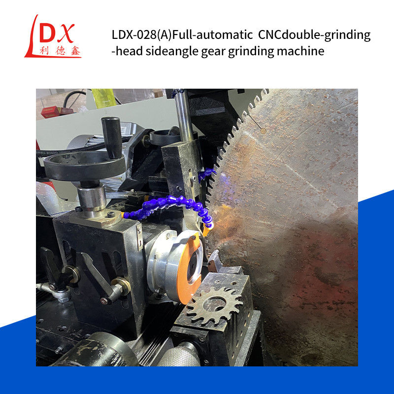 LDX-028A เครื่องบด CNC ครบเครื่องบดด้านข้างแบบ Full Servo Double Grinding Head
