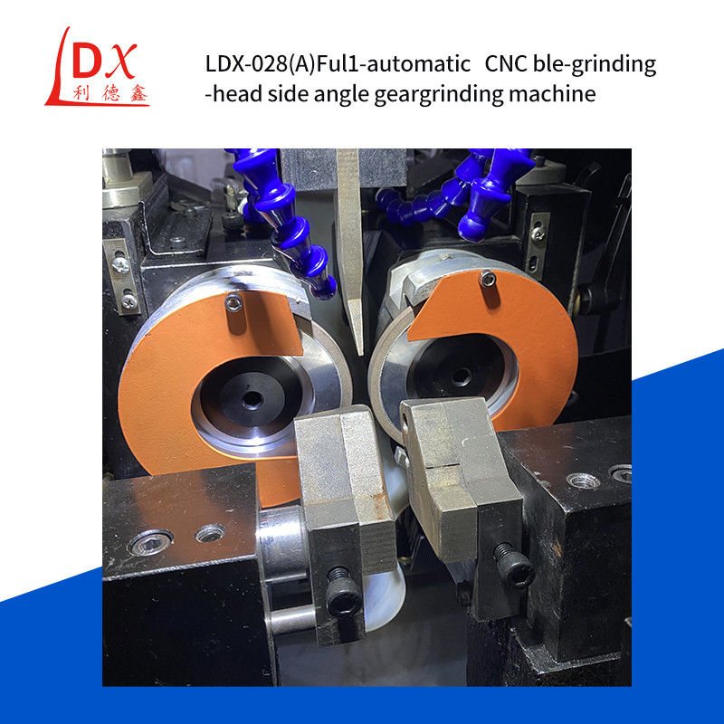 Servo TCT Saw ขอบ Saw Blade หัวบดคู่มุมด้านเต็ม CNC เครื่องบด LDX-028A