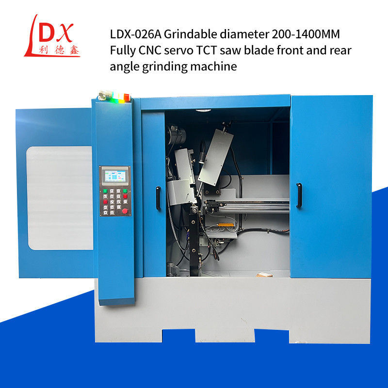เครื่องบด CNC แบบครอบ TCT ด้านหน้าและมุมหลังเต็ม LDX-026A