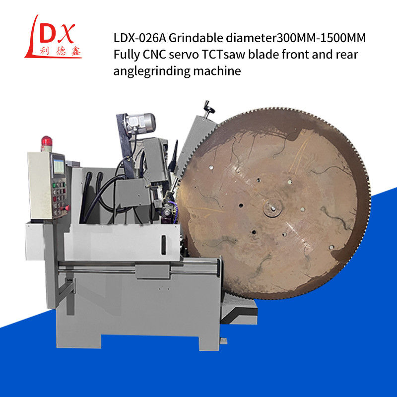 เครื่องบดหมุน CNC ขนาดใหญ่ ด้านหน้าและด้านหลังมุมบดมุม LDX-026A