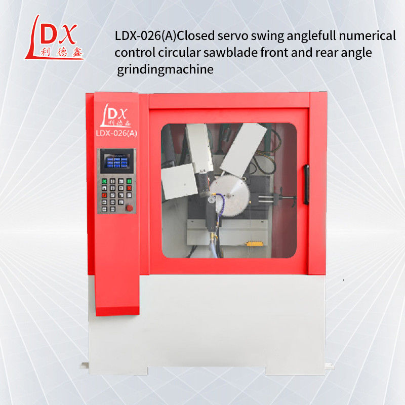 เครื่องบด CNC หน้าและมุมหลังครบครัน TCT เครื่องบดเลื่อยหมุน LDX-026A