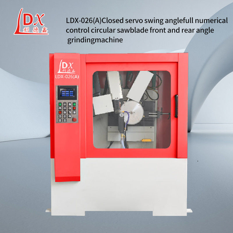 การผลิตการบดตามสั่งของเหล็กเหล็ก Saw Blade เครื่องบด CNC LDX-026A
