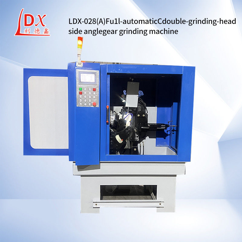 เครื่องบดมุมข้าง Full Servo CNC TCT Saw Blade Double Grinding Head เครื่องบดมุมข้าง LDX-028A