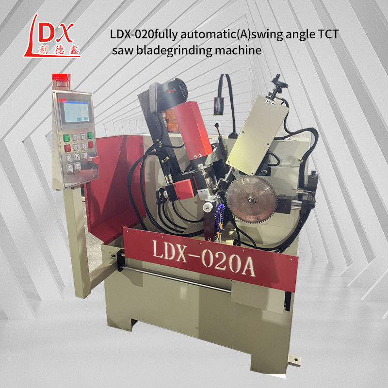 LDX-020A กวางดง โฟชาน อัตโนมัติ Saw Blade ก่อนและหลังมุมเครื่องบด