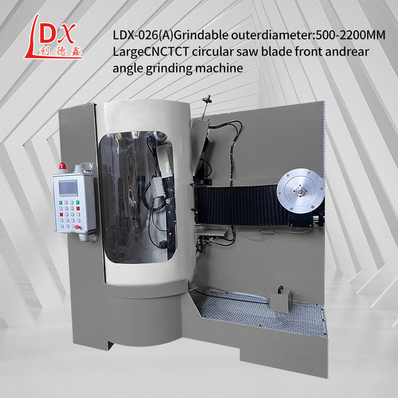 LDX-026A 300MM-1600MM กว้างขนาดใหญ่วงกลม Saw Blade สามแกน CNC Saw Blade เครื่องบด