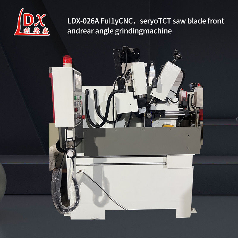 LDX-026A กวางดง อัตโนมัติรอบเล็บเจาะก่อนและหลังมุม เครื่องบดโรงงานขายส่ง