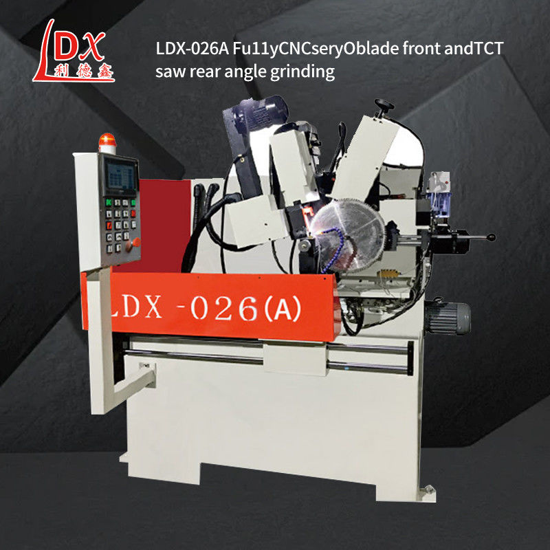 LDX-026A CNC TCT วงกลมเจาะใบหน้าและด้านหลังมุม เครื่องบดผู้ผลิต