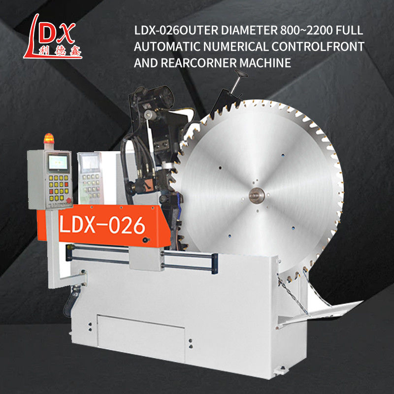 LDX-026A กว้างการบด 500-2000MM เซอร์โวฟู้ดเต็ม CNC เครื่องบดเลื่อยวงกลม