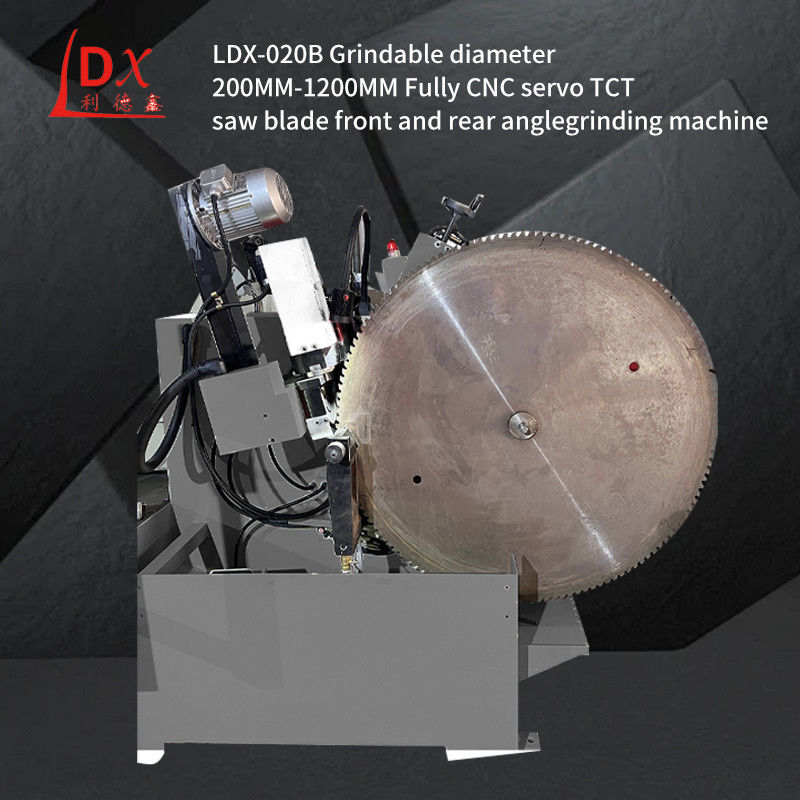 LDX-020B เครื่องบดหมุน CNC ครบครัน Servo Saw Blade เครื่องบดเกียร์ ผู้ผลิต เครื่องบดยอดขาย