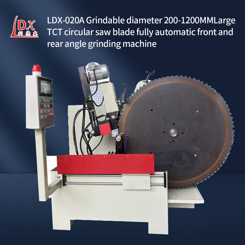 LDX-020A โรงงานตรง อัตโนมัติเลื่อยใบหน้าและด้านหลังมุมเครื่อง sharpening