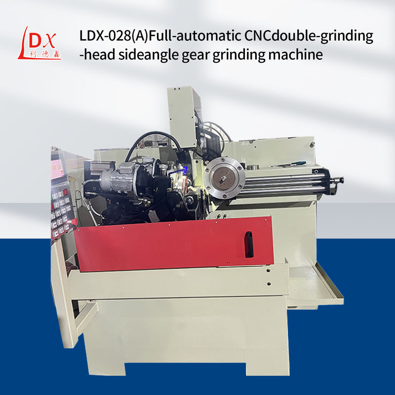 LDX-028A เครื่อง CNC ครบวงจรเล็บเจาะ Servo ความแม่นยํา Double Sharpening Head Side Angle