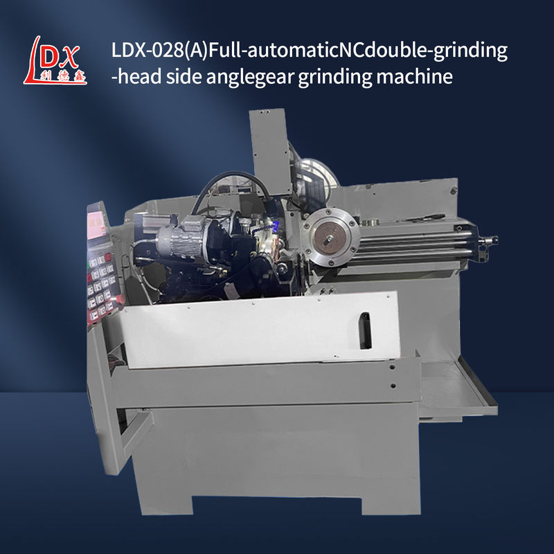 LDX-028A เครื่องบดเลื่อยวงกลมขนาดใหญ่ CNC หัวบดคู่ด้านด้านมุม